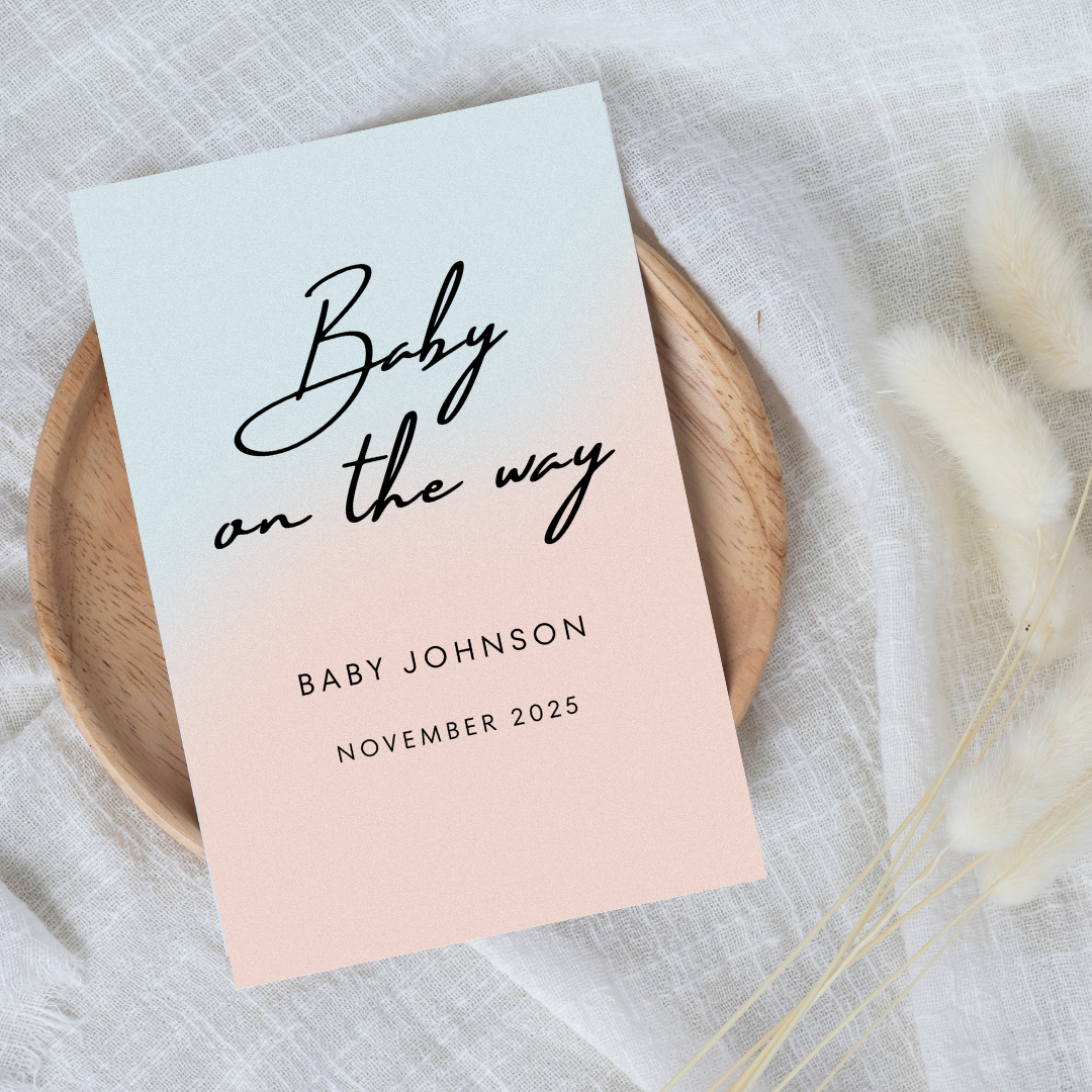 Pregnancy announcement bundle - instant download