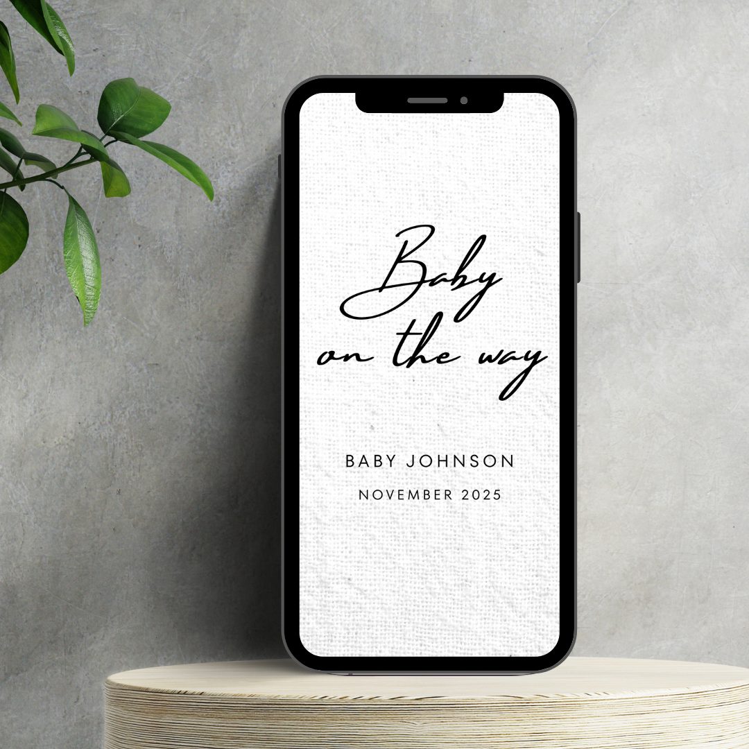 Pregnancy announcement bundle - instant download