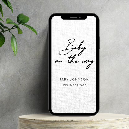 Pregnancy announcement bundle - instant download