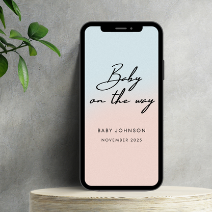 Pregnancy announcement bundle - instant download