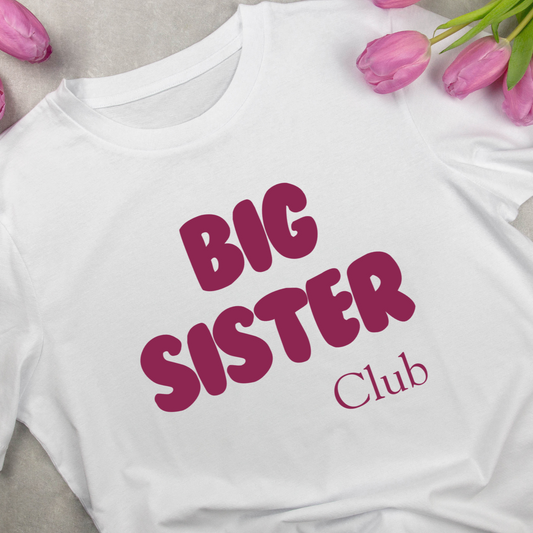 Big Sister Announcement  - instant download