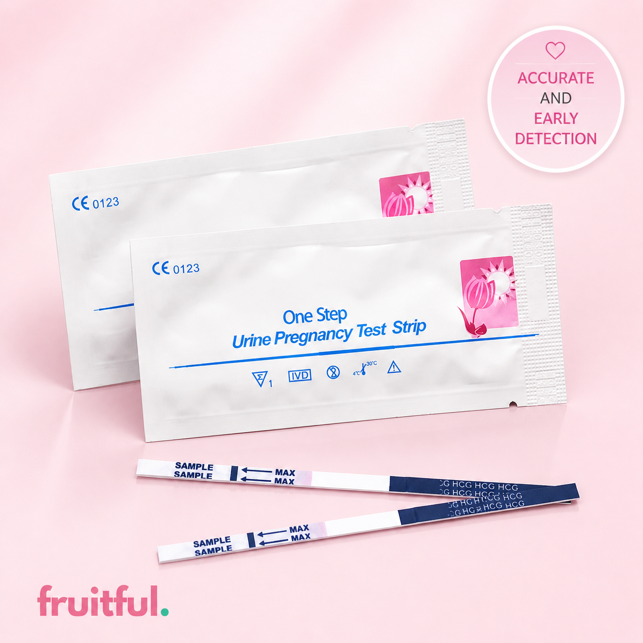 HCG 10mIU Early Detection Pregnancy Strip Tests