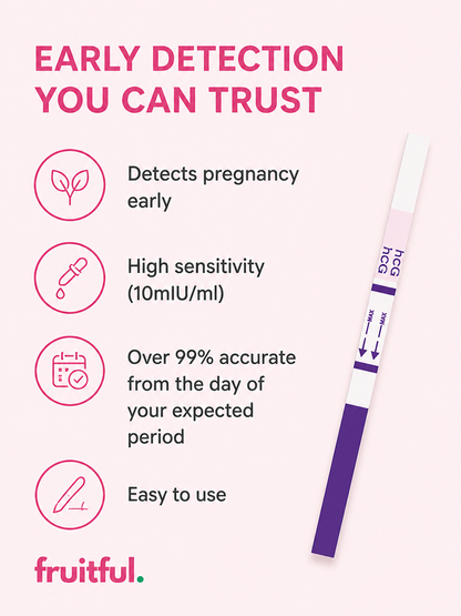 HCG 10mIU Early Detection Pregnancy Strip Tests